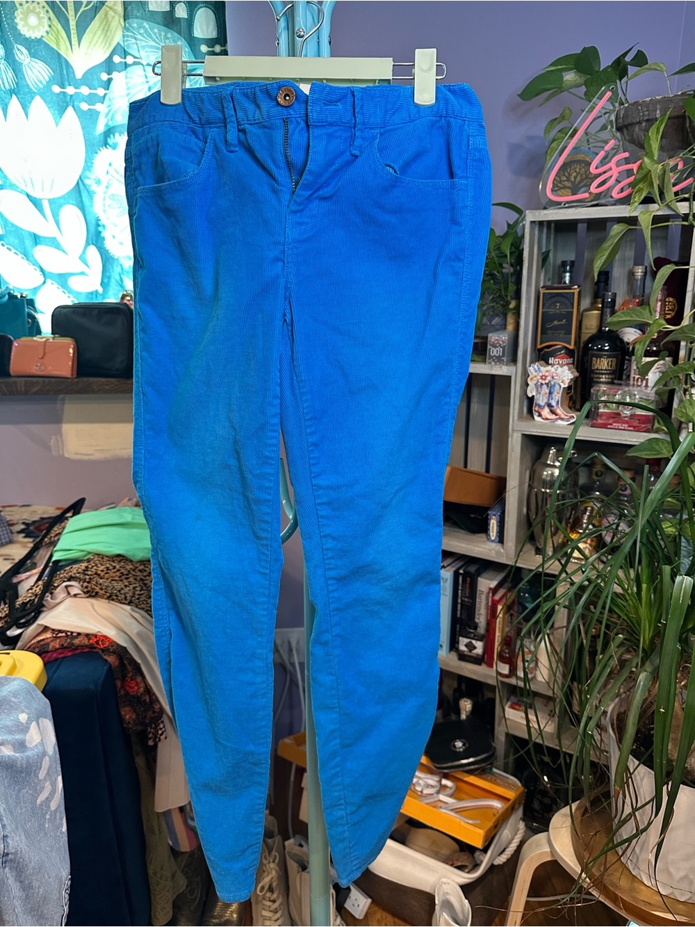 Madewell Skinny Jeans in Bright Blue